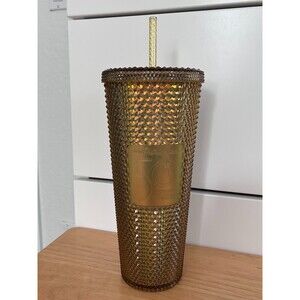 Disney Parks Starbucks Walt Disney World 50th Gold Geometric Tumbler Light Use